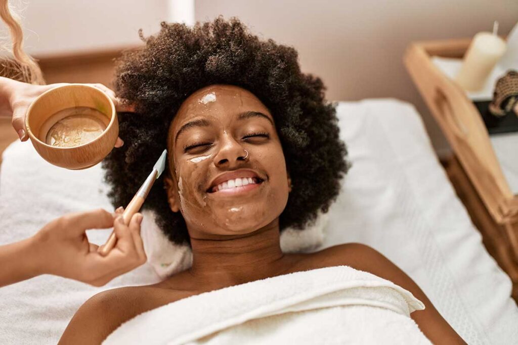 Skin peel treatment