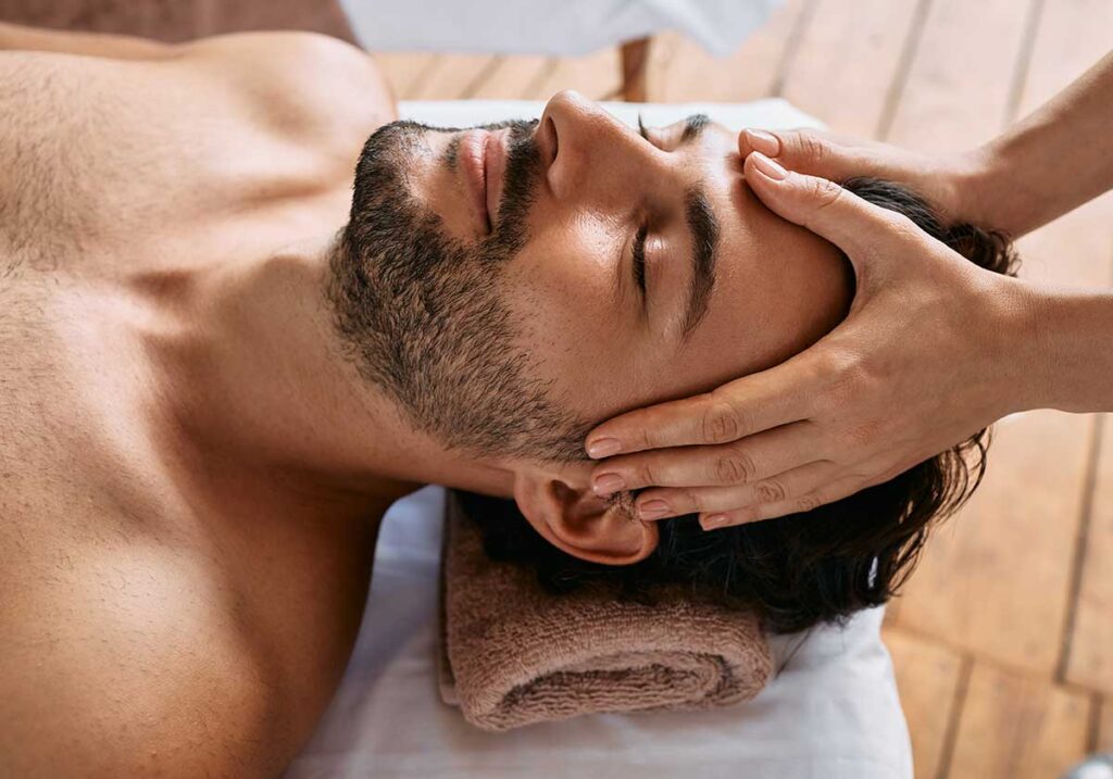 Our massage room